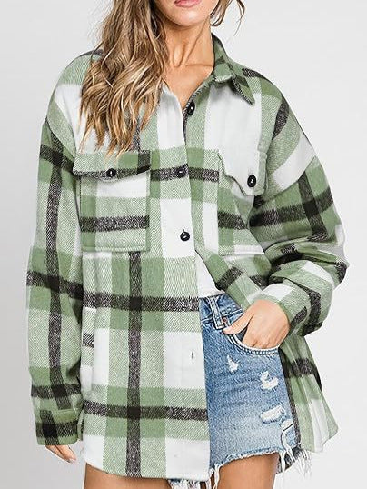 Stylish Plaid Jacket in S-XXL: Find Your Perfect Fit Now