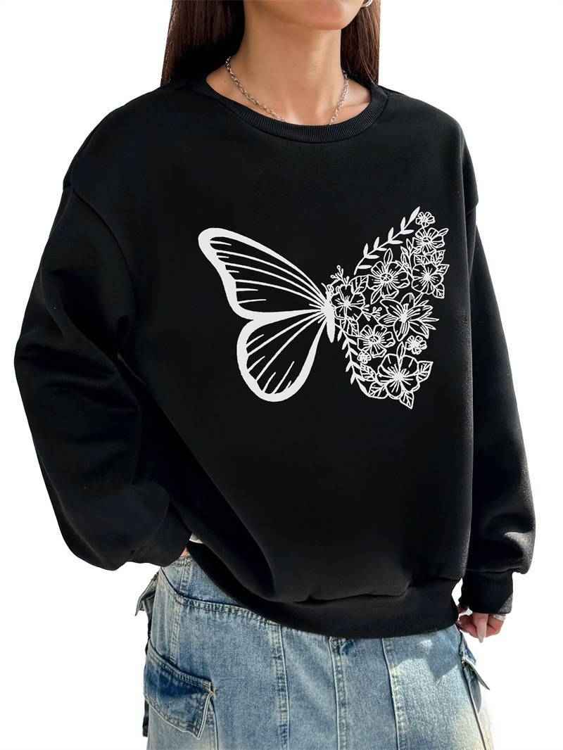 Women's Crew Neck Sweatshirt - Cozy, Soft & Daily Ready