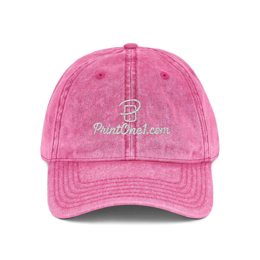 Personalized vintage baseball cap – gift idea for him or her

