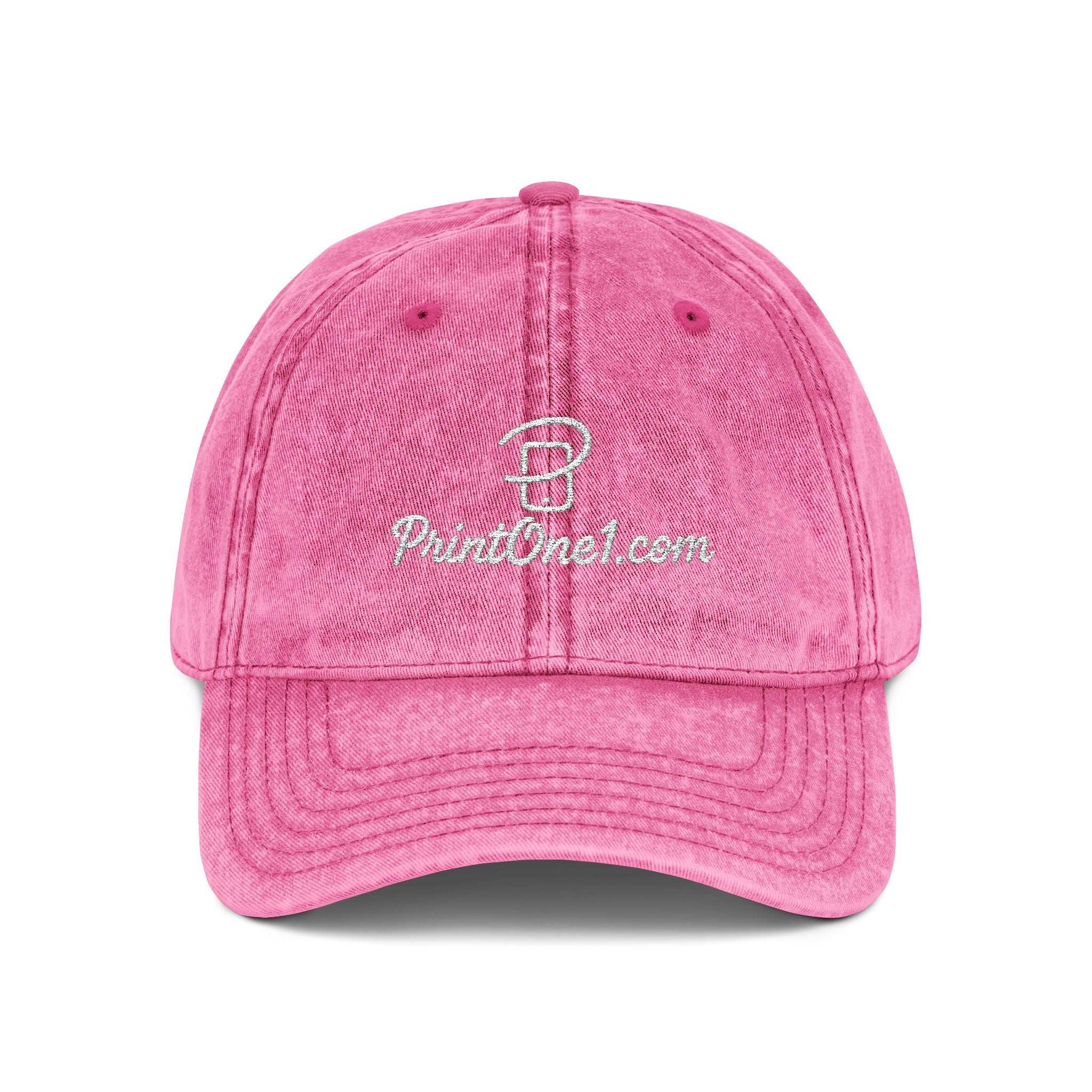 Personalized vintage baseball cap – gift idea for him or her

