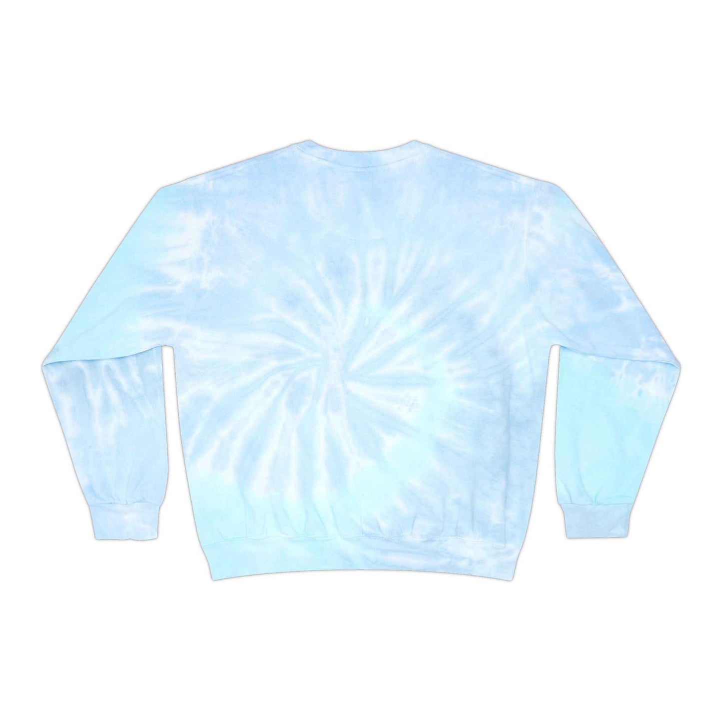 Sky Inspiration Tie-Dye Sweatshirt Cozy Unisex Pullover