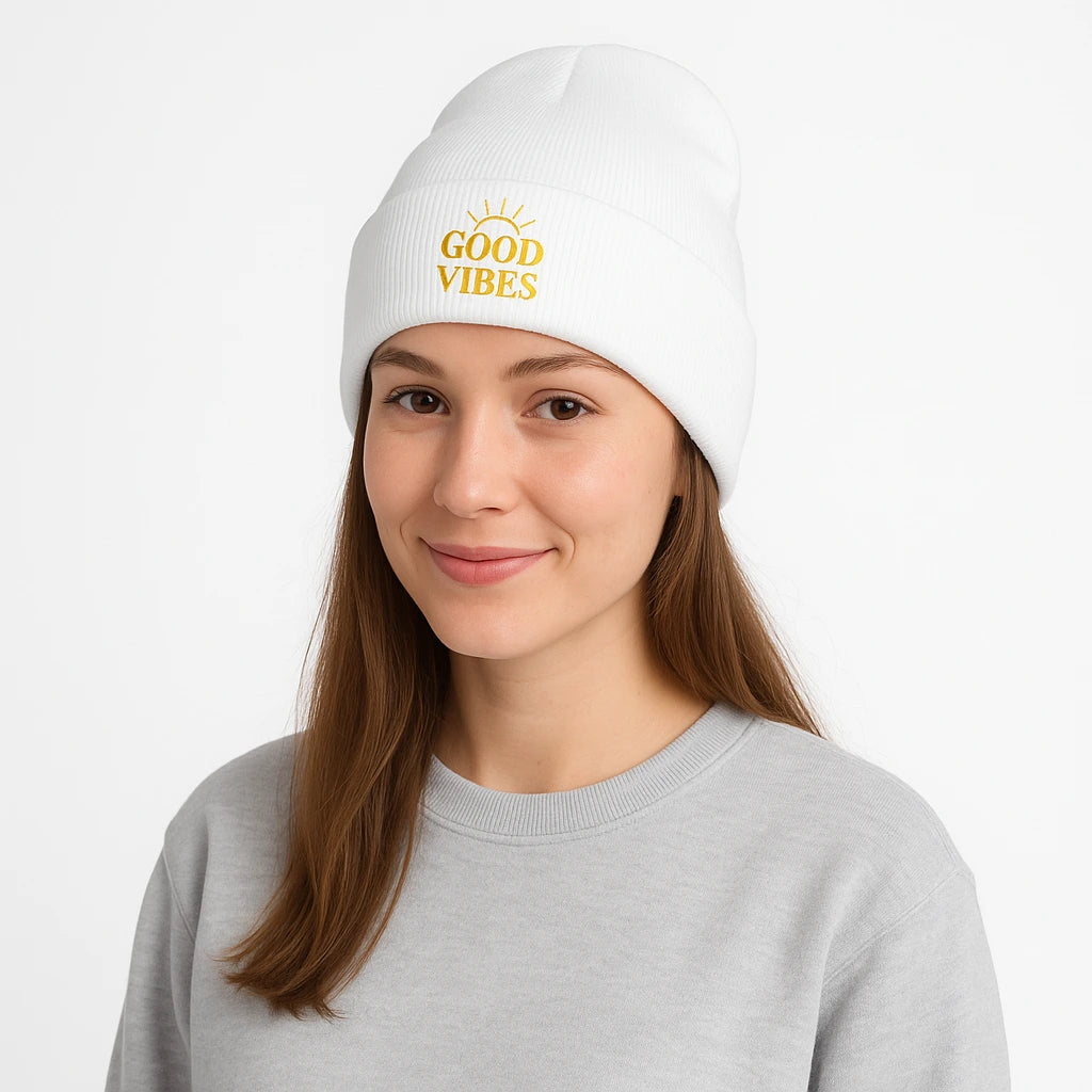 Sophisticated beanie gift for men or women during holidays

