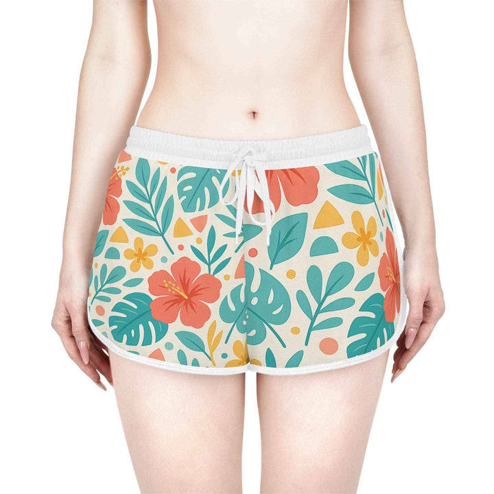 Tropical Floral Pajama Shorts – Comfy Summer Gift for Her