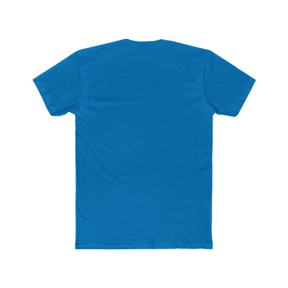 Unisex Cotton Crew Tee – Blue Bear Graphic, Lightweight 4.3 oz Everyday Fit