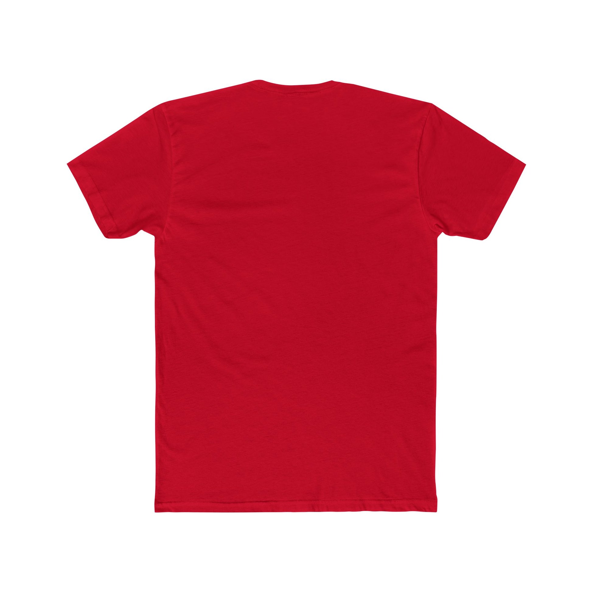 Unisex Cotton Crew Tee – Side View Fit, Tear-Away Label Detail, Easy Care
