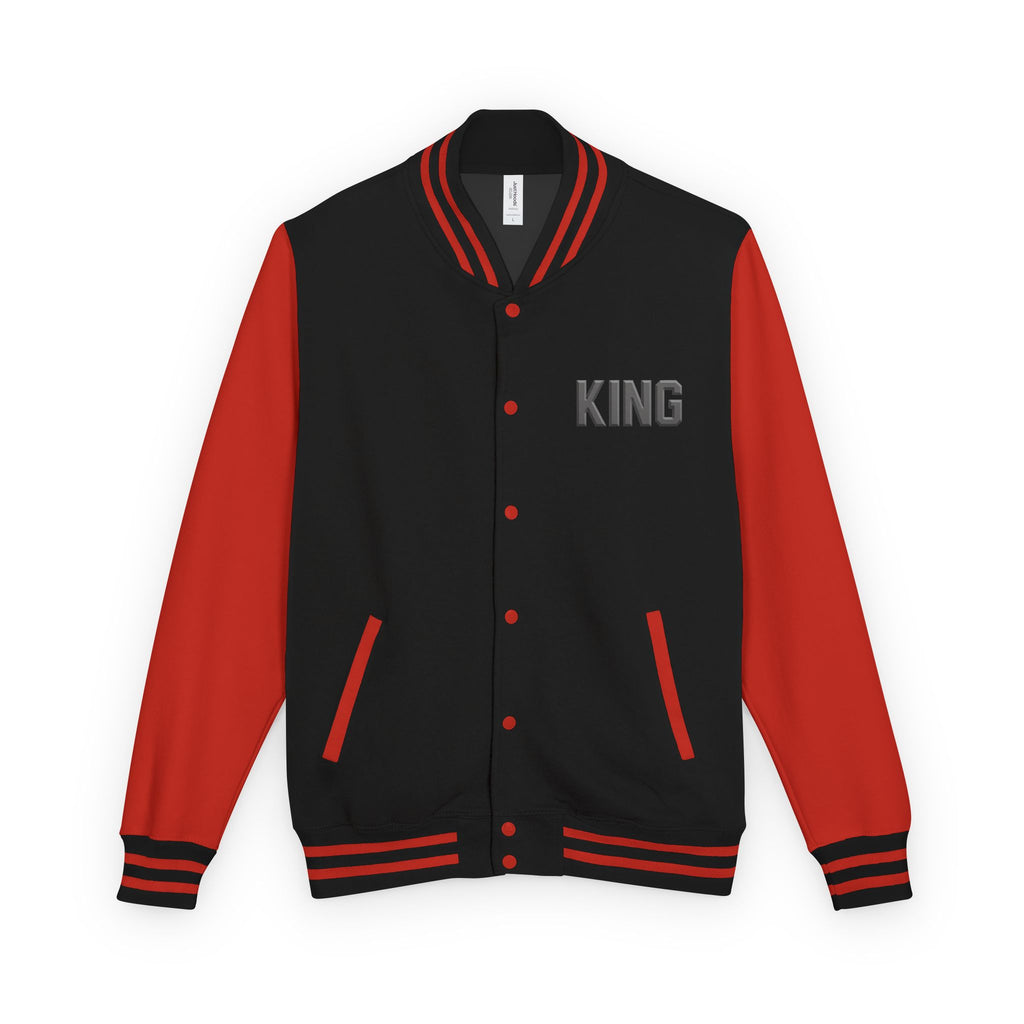 KING jacket side view showing durable sleeves

