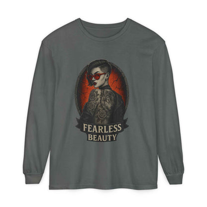 Fearless Beauty Unisex Long Sleeve Tee – Vintage Comfort