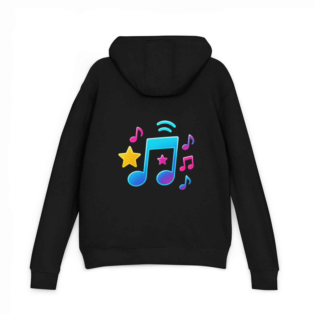 Musical Notes Hoodie - Style for True Music Lovers