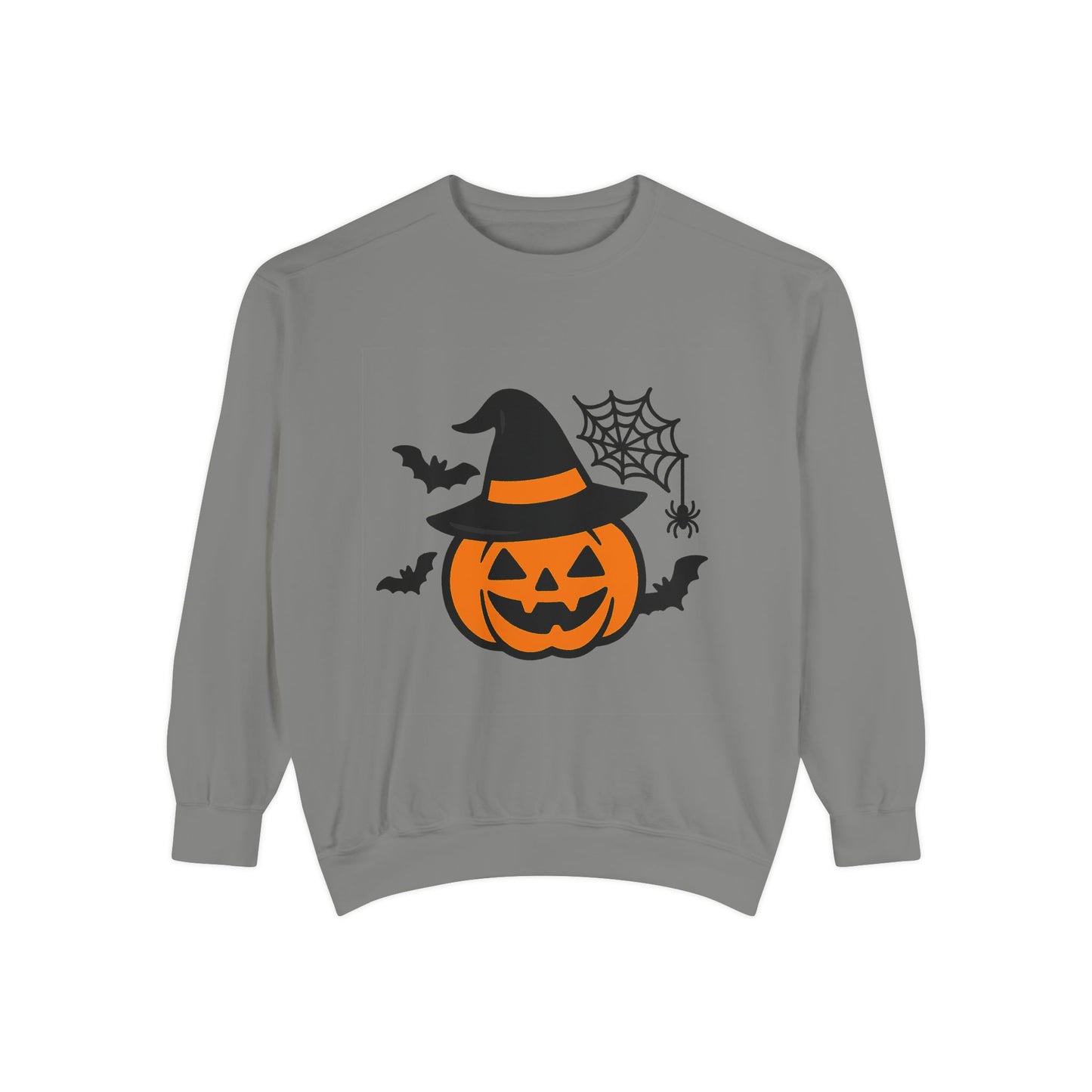 Unisex pumpkin sweatshirt for parties, strolls, and seasonal fun

