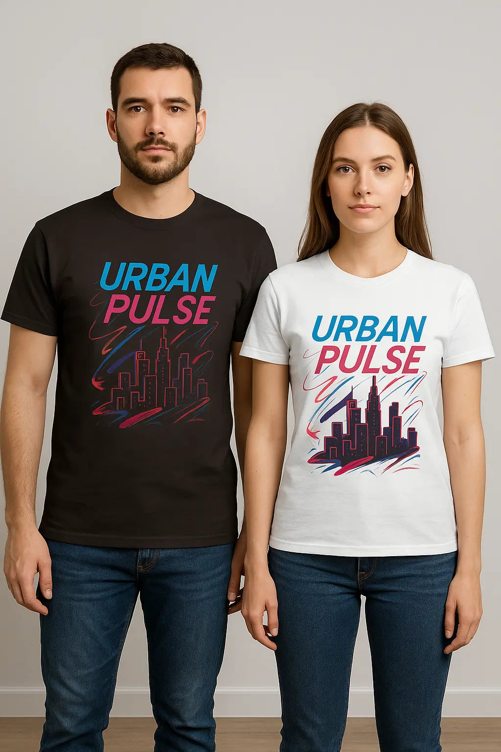 Urban Pulse Cotton Tee – Sophisticated Streetwear Style www.PrintOne1.com