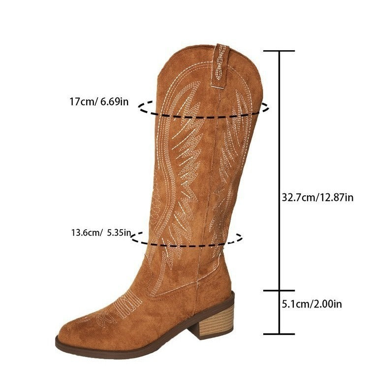 V Cut Martin Boots – high-shaft silhouette with soft lining