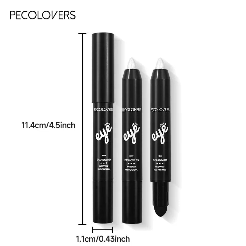 Versatile Vibes: Use Waterproof Eyeshadow Stick for Shadow or Liner – 6 Colors Included