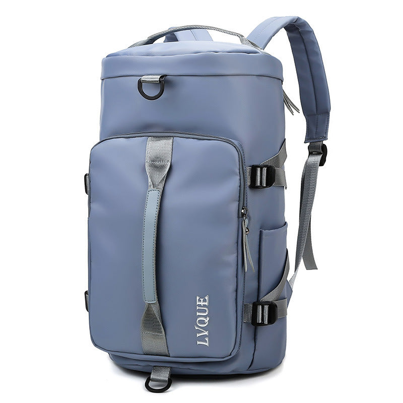 Fashionable gym bag with wear-resistant waterproof fabric

