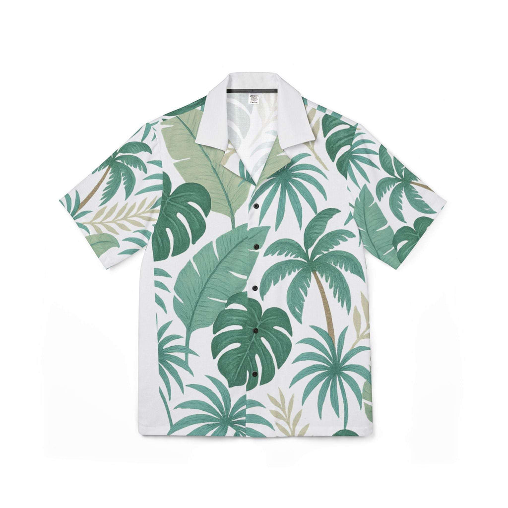 Men’s summer camp shirt perfect for island getaways and sunset parties

