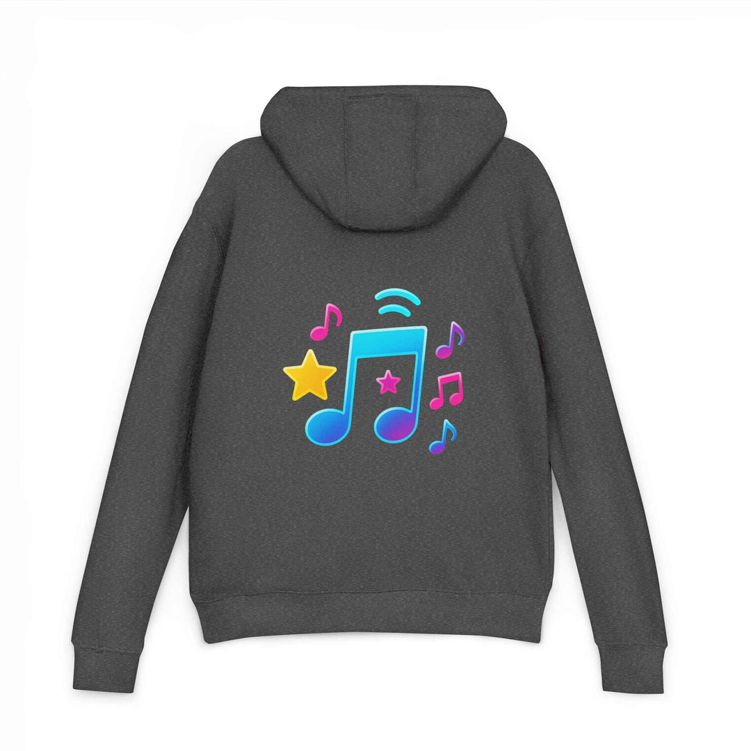 Musical Notes Hoodie - Style for True Music Lovers