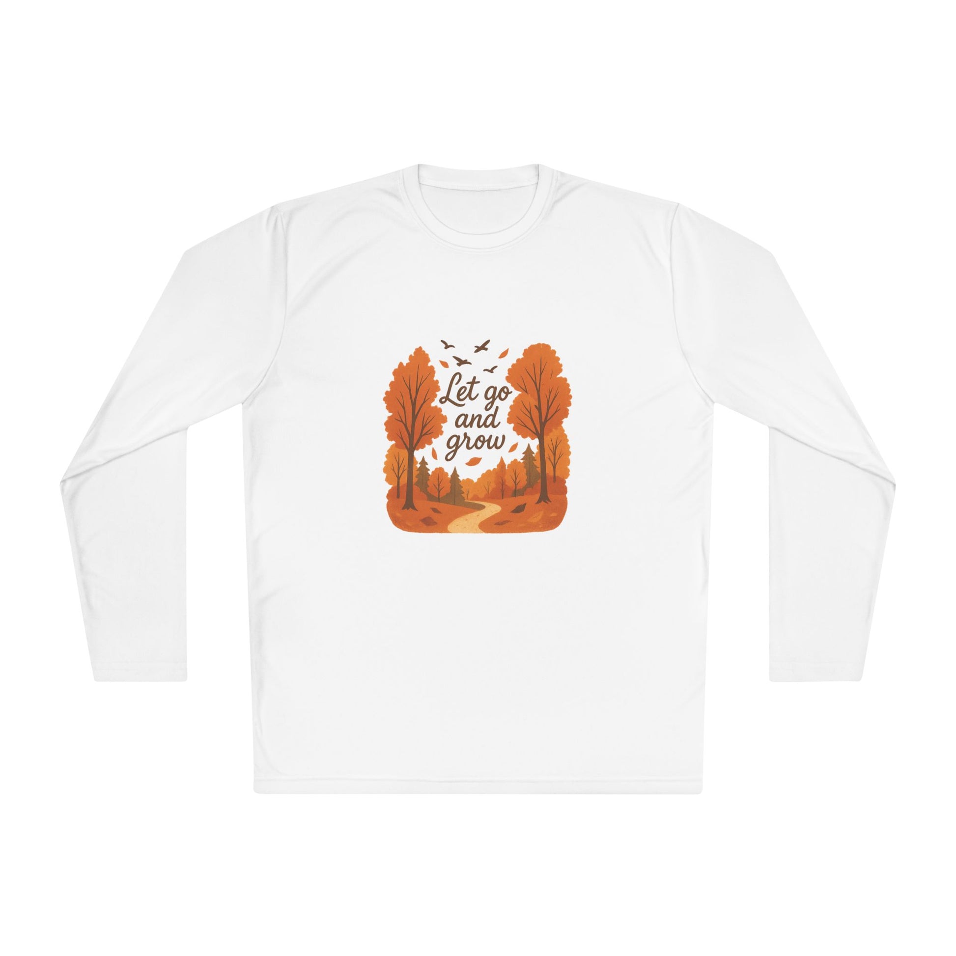 Vibrant Unisex Long Sleeve Tee with durable DTF print design