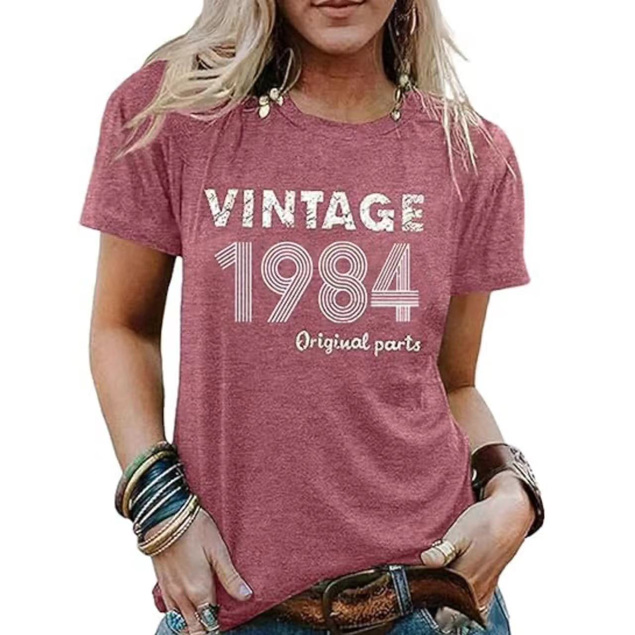 Vintage 1984 women’s top – packaging and hangtag overview
