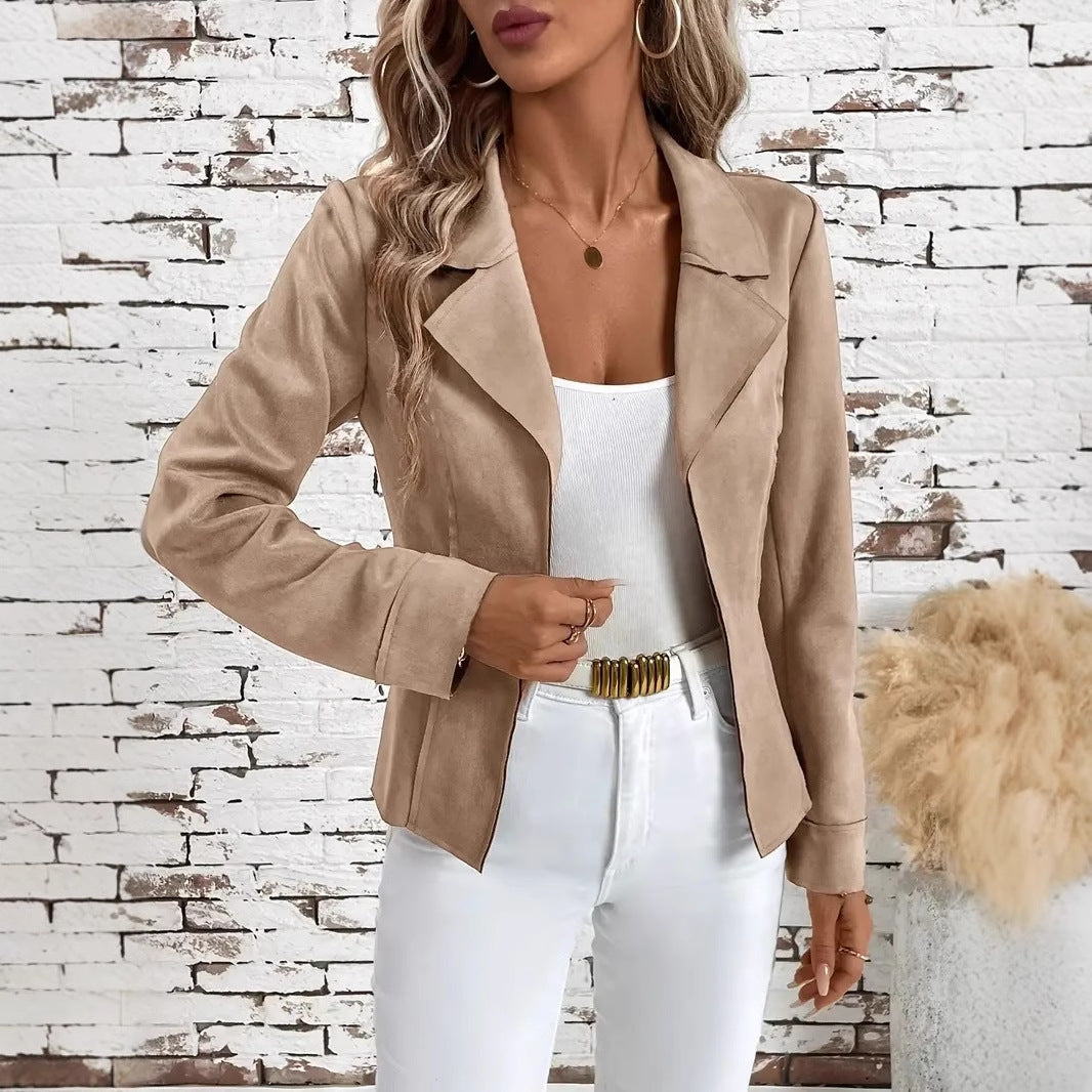 Warm Brown Women’s Jacket – Sophisticated Winter Look

