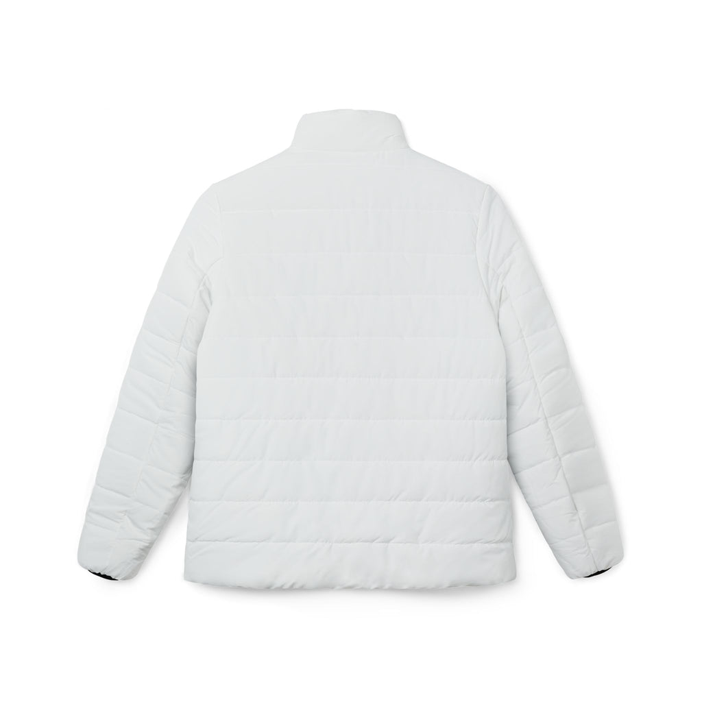 Full-length women’s puffer coat for festive season

