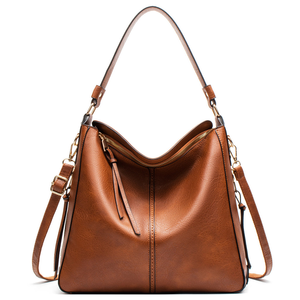 Women's Commuter Tote – Spacious & Trendy PU Material

