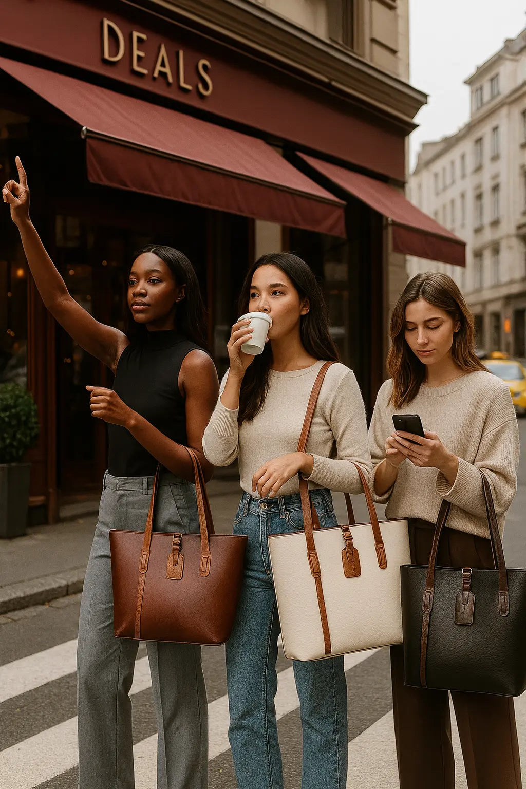 Women's Leather Pattern Shoulder Messenger Bag – six colors: dark coffee, tawny, black, milky white, khaki, grayish green