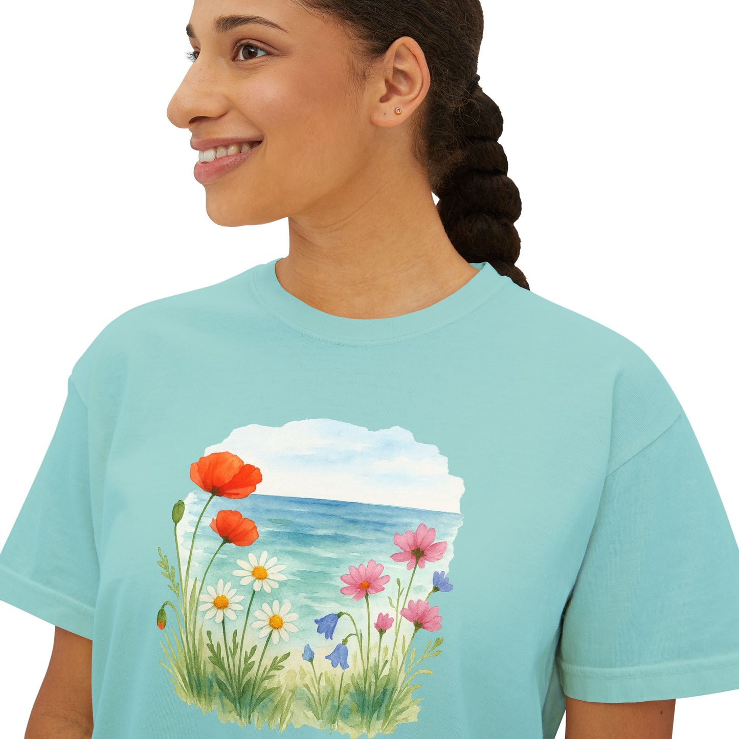 Women's Summer Tee: Perfect for Beach or Home