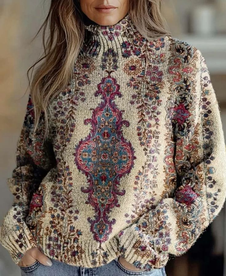 Women's Sweet Style 3D Printing Sweater: Cloak Coat Silhouette with Regular Sleeves – Perfect for Casual Sweet Looks (