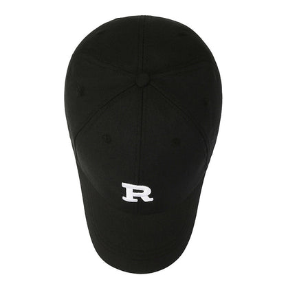 Women’s baseball cap – cotton-polyester fabric texture macro