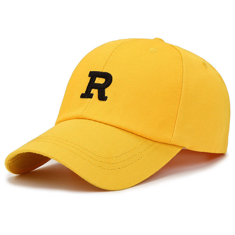 Women’s baseball cap – everyday errands, minimalist embroidered letters