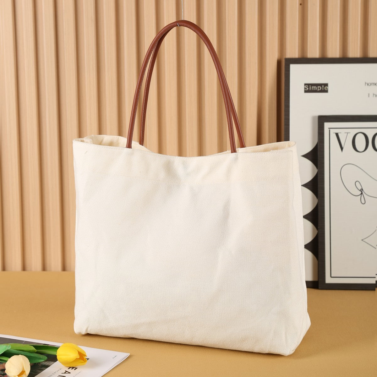 Women’s fashion tote bag – shoulder carry with comfy double connectors
