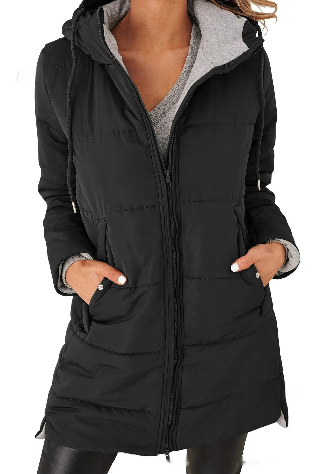 Women’s hooded cotton jacket for travel – mid-weight warmth and easy layering