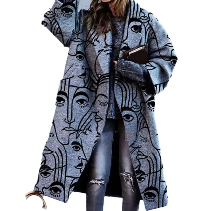 Women’s plaid coat – everyday outerwear, soft feel, flattering drape