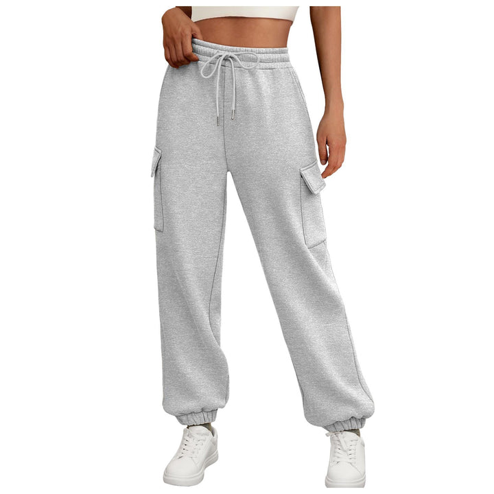 Women’s sweatpants – soft polyester blend, micro stretch