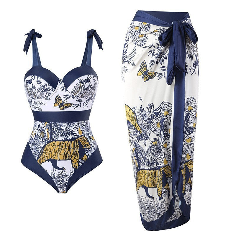 Women’s swimsuit with shorts – athletic cut for swimming & wading