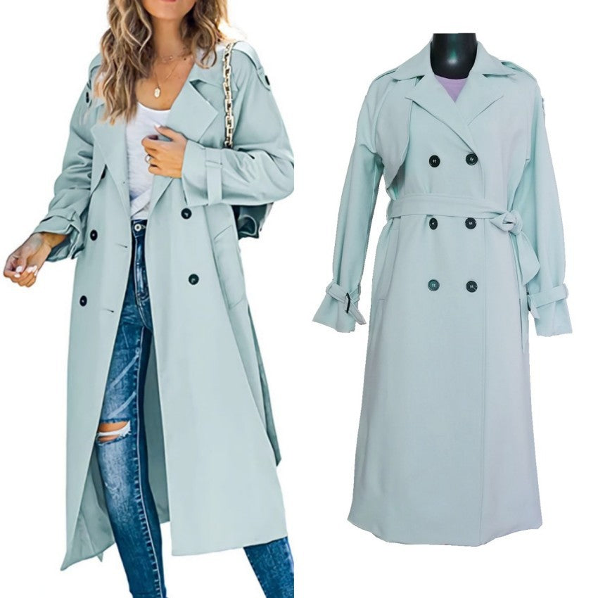 Women’s windbreaker jacket – grey tonal streetwear layering shot
