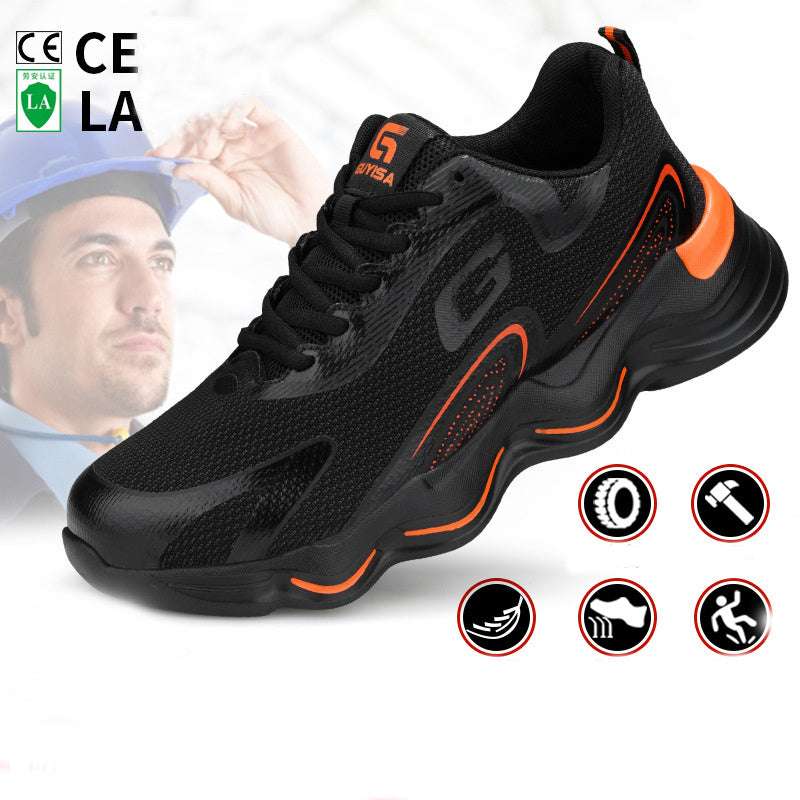 Heavy-duty safety shoes with 200J impact resistance


