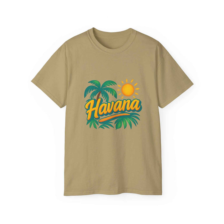 Sunset Escape: Havana Tropical Vibe Tee  Unisex Summer Shirt