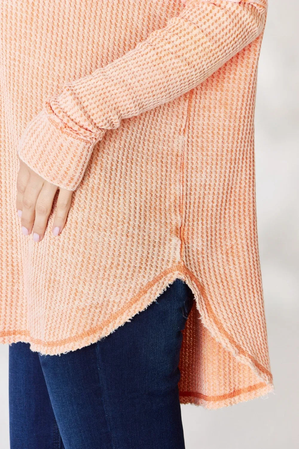 Zenana top in breathable cotton perfect for transitional seasons.