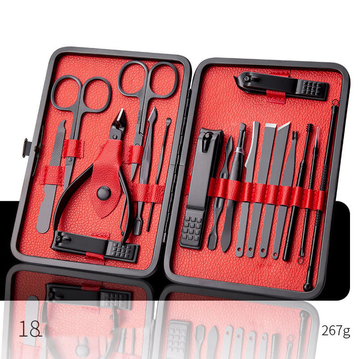 Nail clippers set with organized personal care tools presented together to compare available piece-count options for purchase