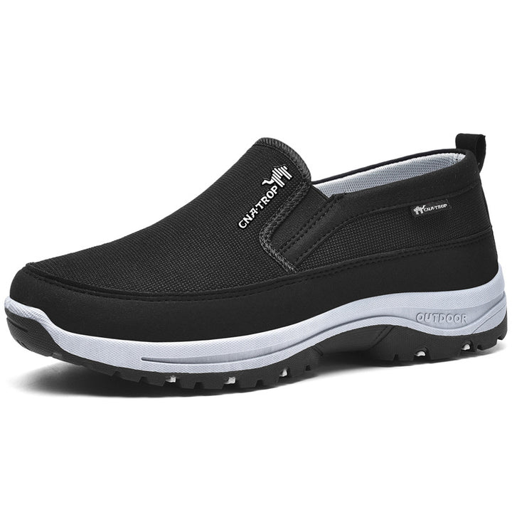 Breathable walking shoes with low-top shape, rubber sole and round toe - Product image 6 for product comparison at PrintOne1.