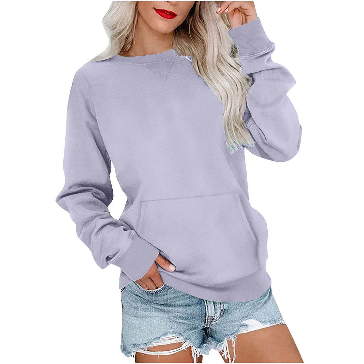 Women's Loose Long Sleeve Sweater – Cozy & Loose Fit