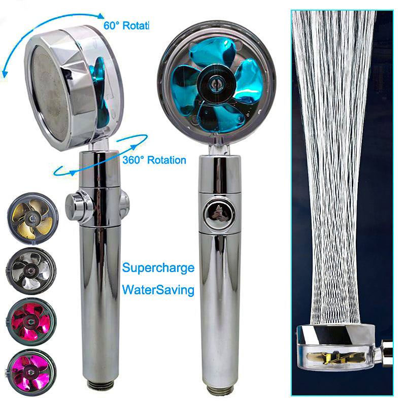 Water Saving Shower Head - Turbo Fan High Pressure Kits