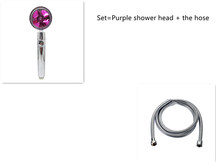 Water Saving Shower Head - Turbo Fan High Pressure Kits