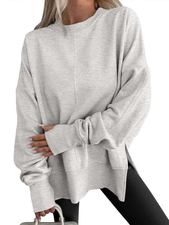 Women's Casual Pullover Sweater for Effortless Style UK