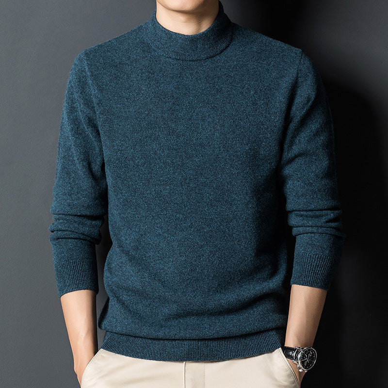 Men’s Slim-Fit Mock-Neck Long-Sleeve Top Comfort Dailys