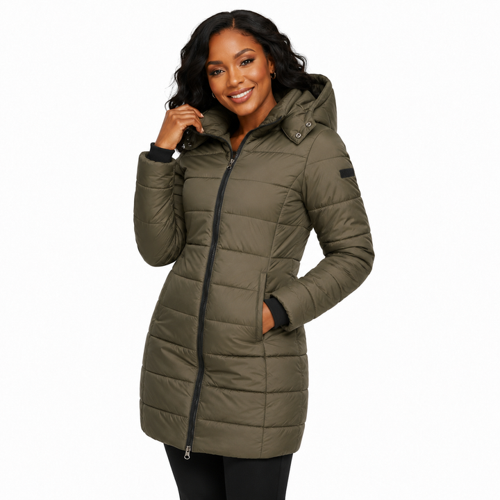 Waterproof Padded Jacket - Loose Fit Everyday Outerwear