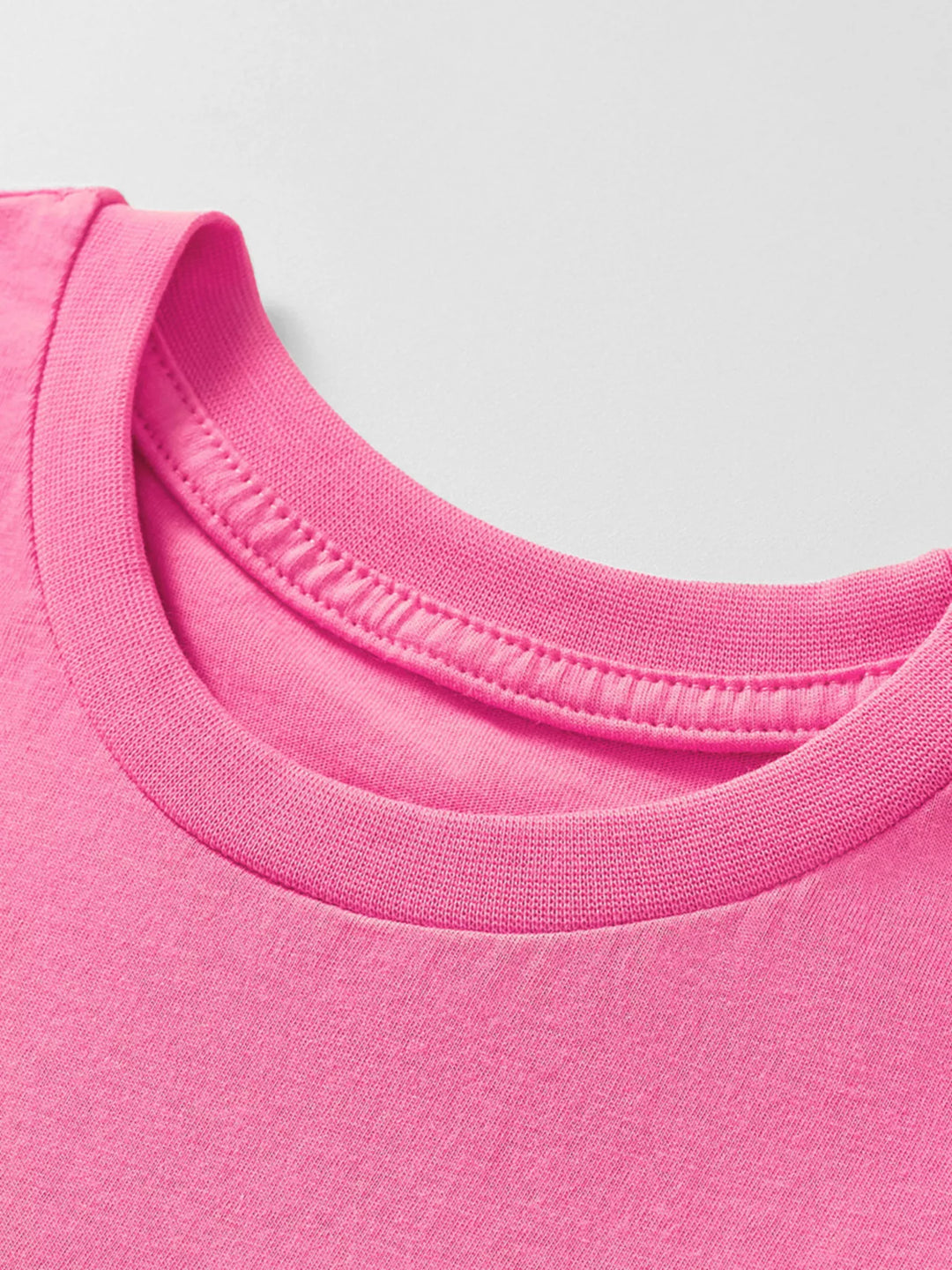 cotton kids t shirt unicorn print durable seams lifestyle wear