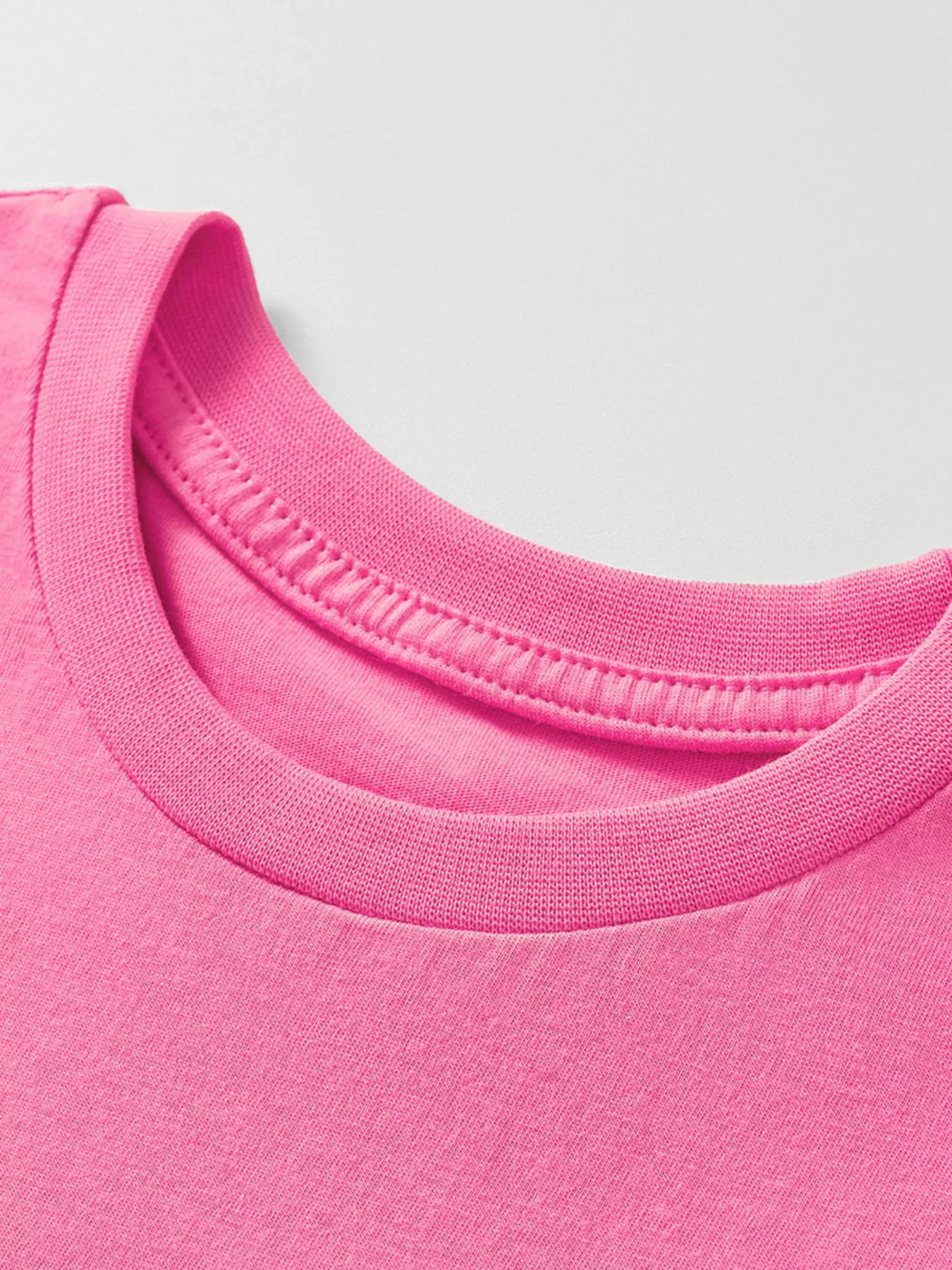 cotton kids t shirt unicorn print durable seams lifestyle wear