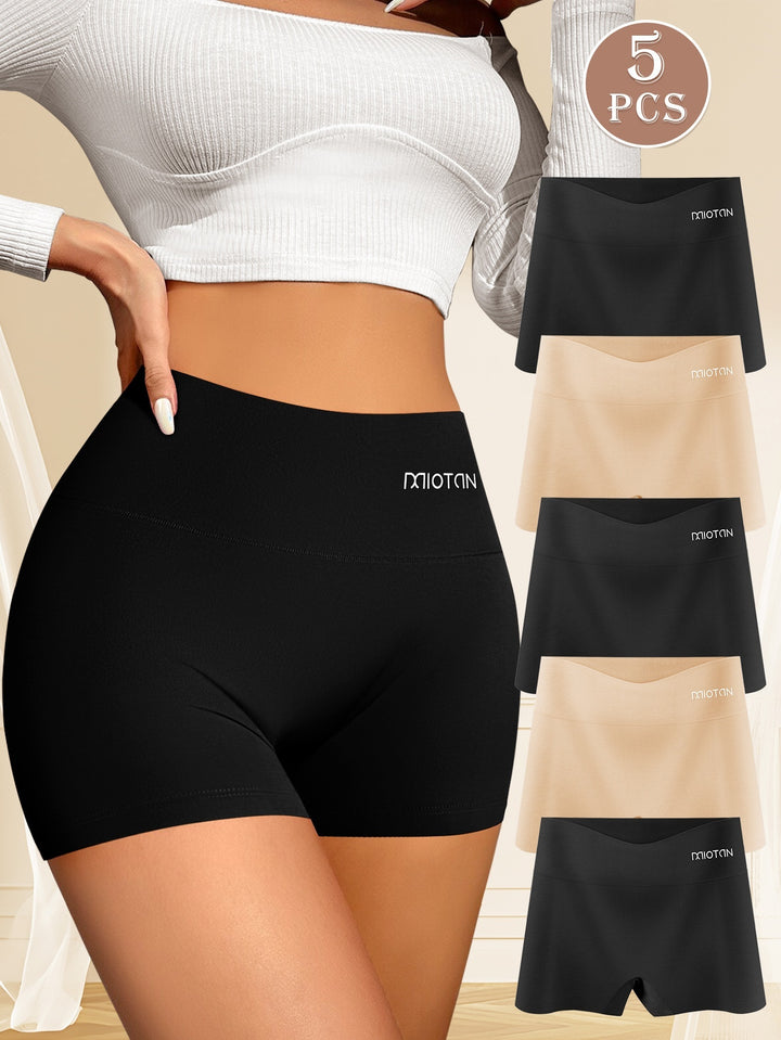 High Waisted Tummy Control Panties 5-Pack