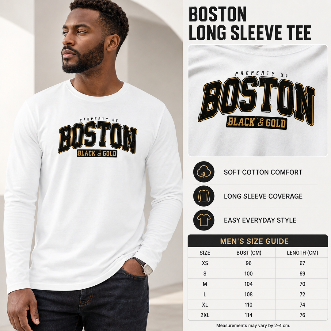 Soft cotton Los Angeles long sleeve shirt for men with a loose casual silhouette